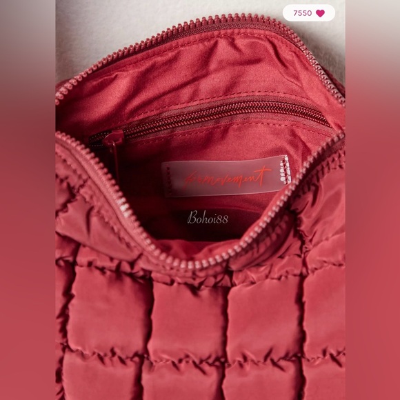 NEW Free People Quilted Baby Carryall Sling Bag - Picture 4 of 13